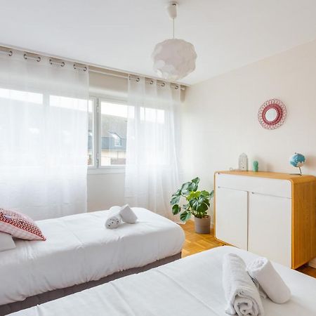 Rosa, Confortable 2 Chambres Avec Parking Dans Le Centre Rennes Exteriör bild