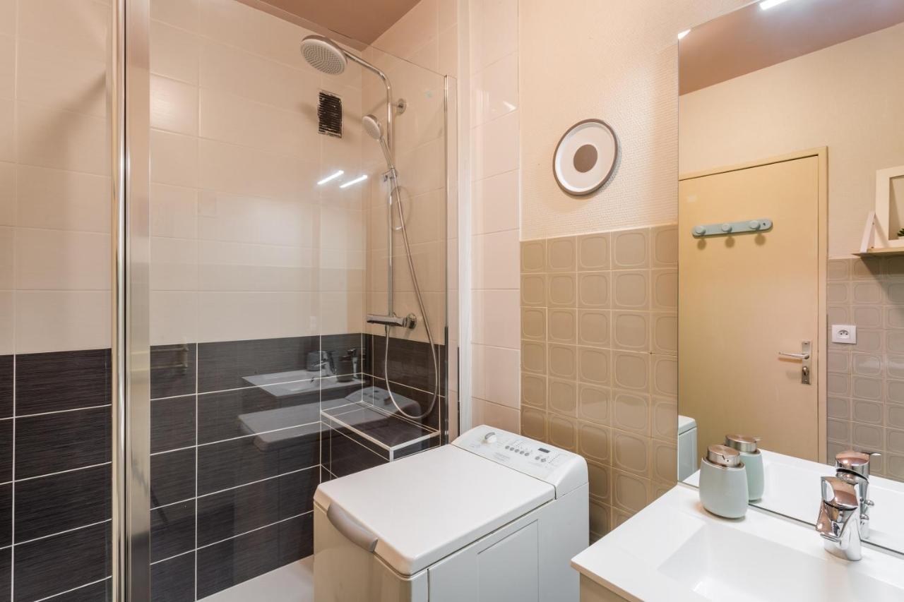 Rosa, Confortable 2 Chambres Avec Parking Dans Le Centre Rennes Exteriör bild