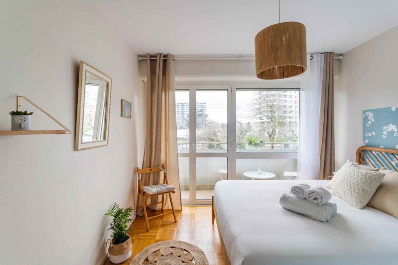 Rosa, Confortable 2 Chambres Avec Parking Dans Le Centre Rennes Exteriör bild